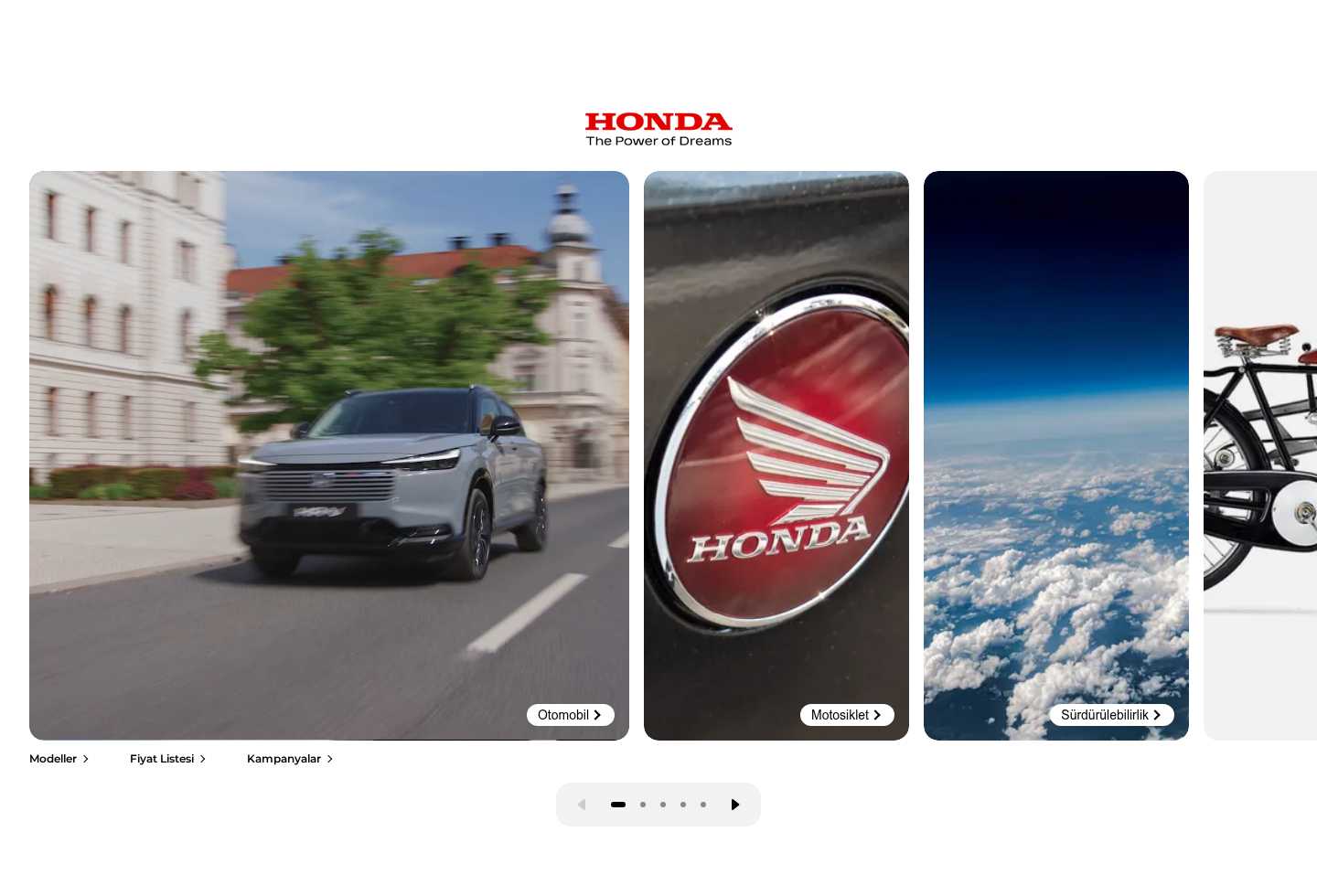 Honda Türkiye | Otomobil, Motosiklet | Honda Türkiye